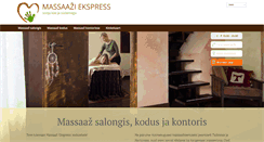 Desktop Screenshot of massaaziekspress.ee
